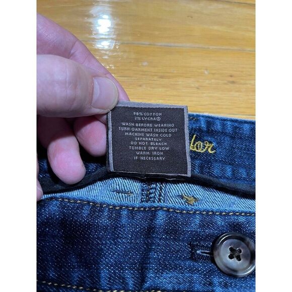 Ann Taylor Capris Womens 8P Blue Modern Fit Lindsay Flap Pockets Stretch Office - Picture 4 of 8